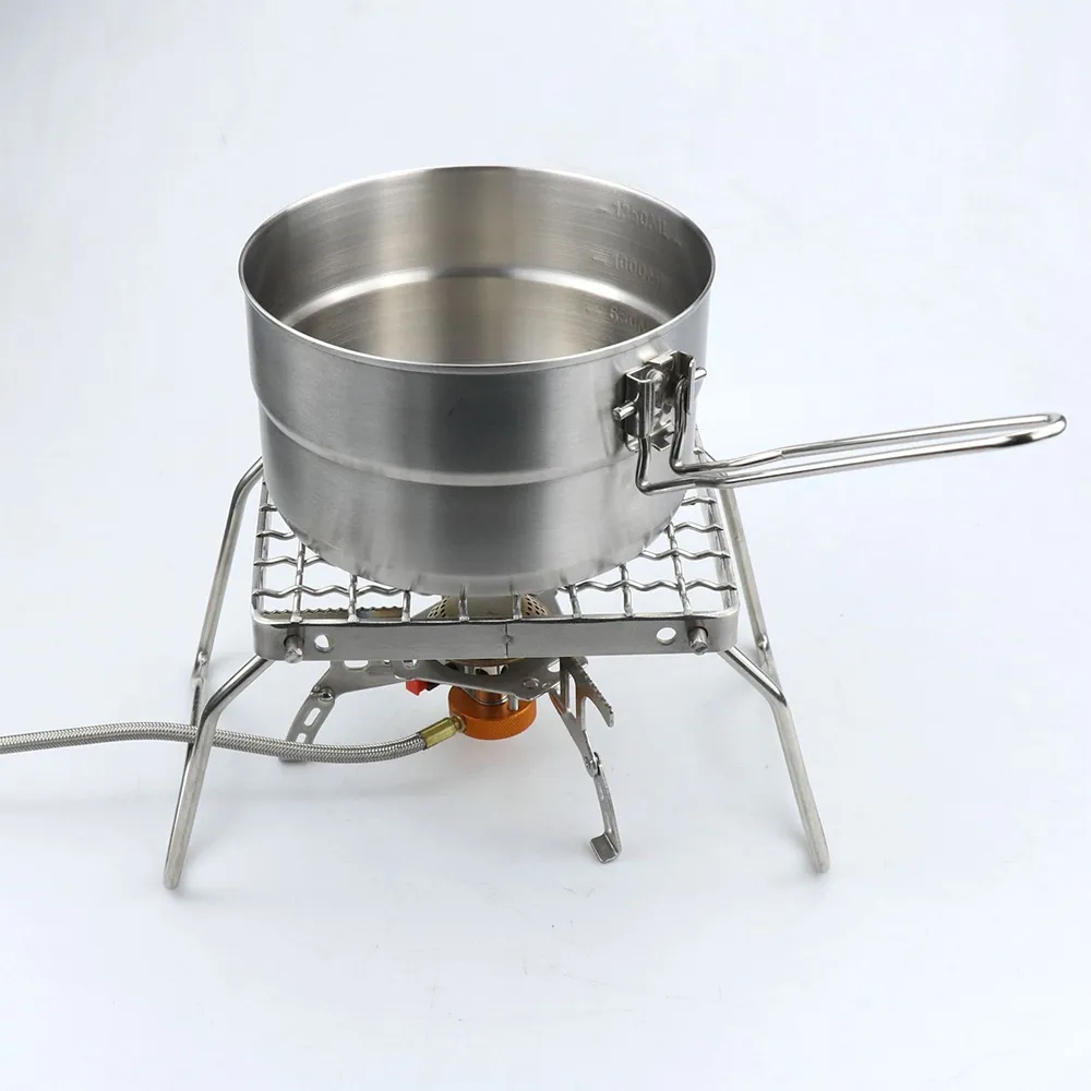 51oz Outdoor Stainless Steel Lunch Box - Camping Cookware
