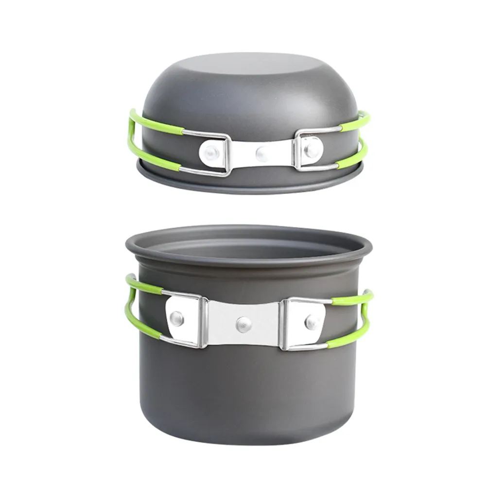 2-Piece Outdoor Aluminum Alloy Cookware Set