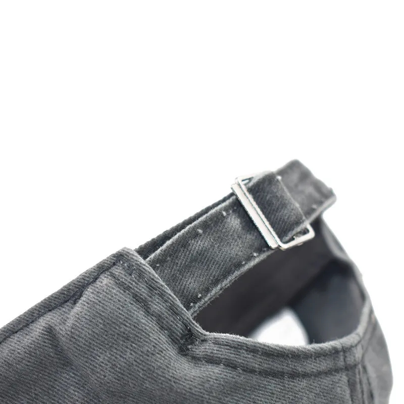 Washed Denim Baseball Cap