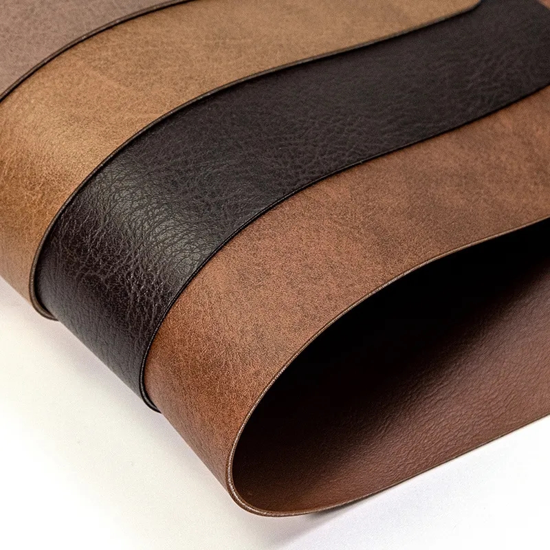 Retro Double-Sided Cowhide Pattern Placemat