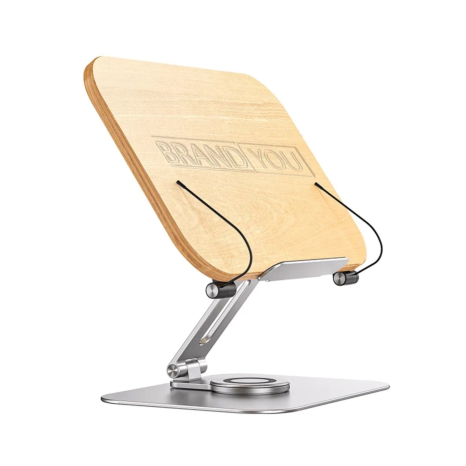 Adjustable 360-Degree Rotating Reading Stand