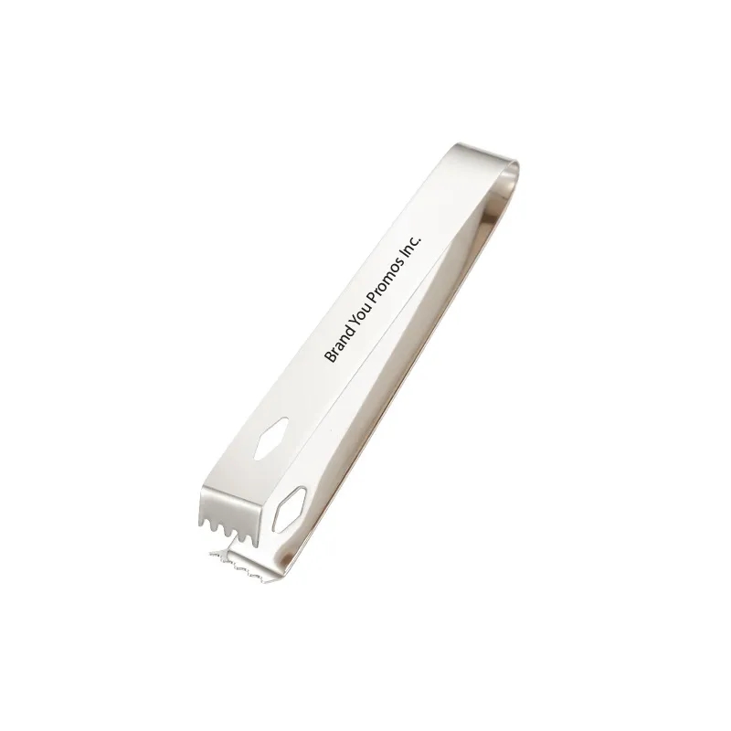 Durable Anti-slip Stainless Steel Ice Tongs