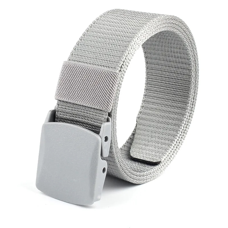 Men's Tactical Nylon Canvas Belt Anti-Allergic Buckle