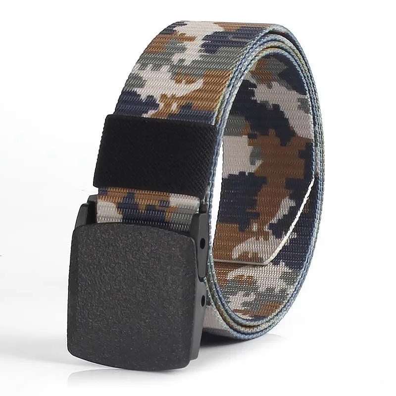 Unisex Camouflage Nylon Outdoor Training Tactical Belt