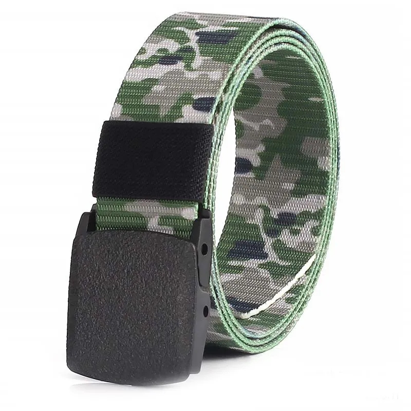 Unisex Camouflage Nylon Outdoor Training Tactical Belt