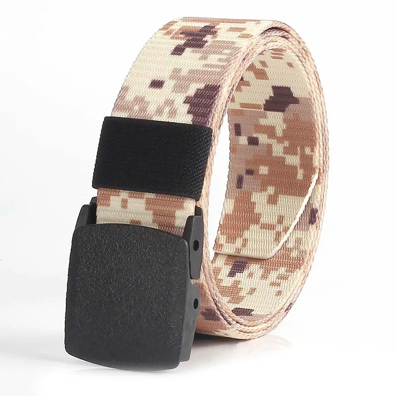 Unisex Camouflage Nylon Outdoor Training Tactical Belt