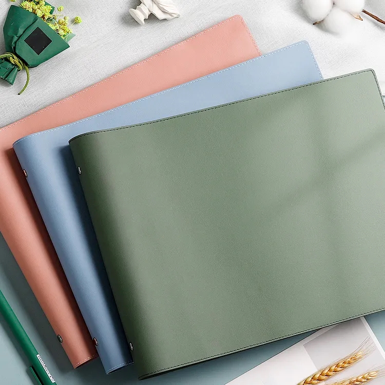 B5 Soft Leather Refillable Notebook