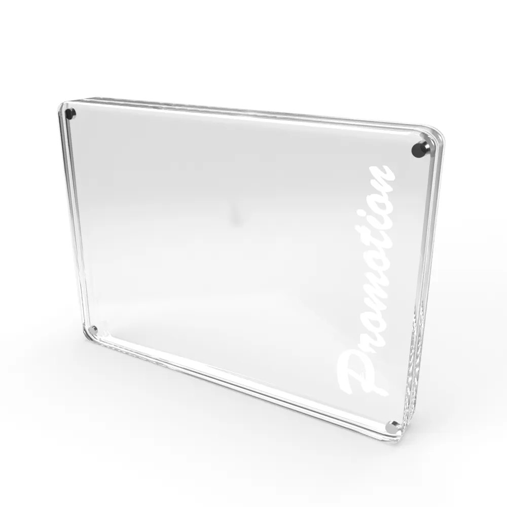 Magnetic Acrylic Picture Frame 5x7 w/ Rounded Corners