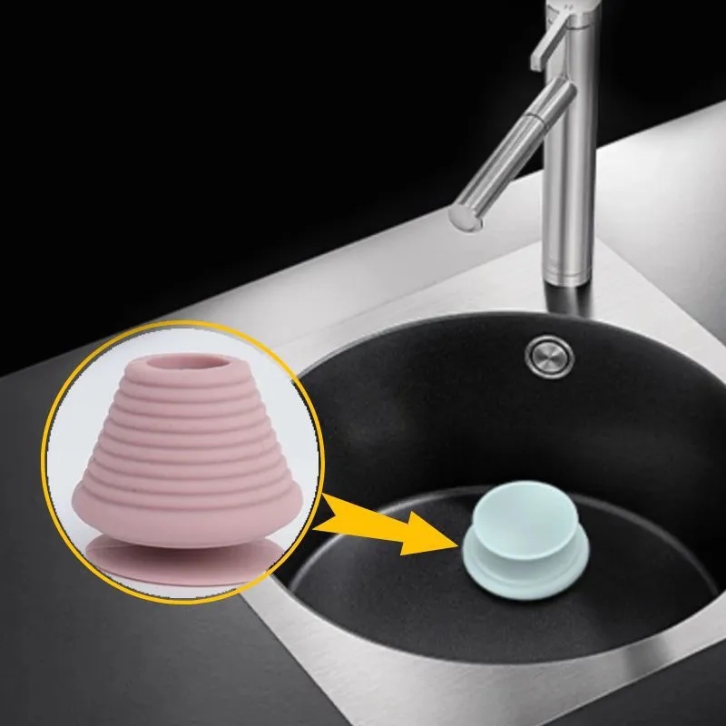 Silicone Drain Plug Versatile Odor-Blocker and Water Sealer