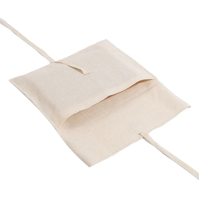 Custom Envelope Cotton Bag with Tie-String Closure