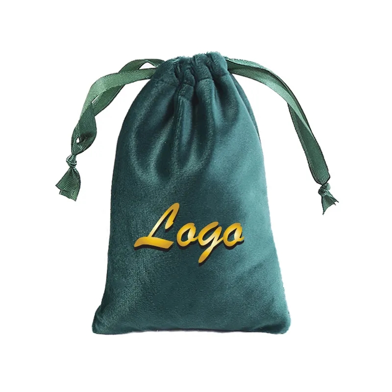 Velvet Drawstring Jewelry Perfume Cosmetics Pouch