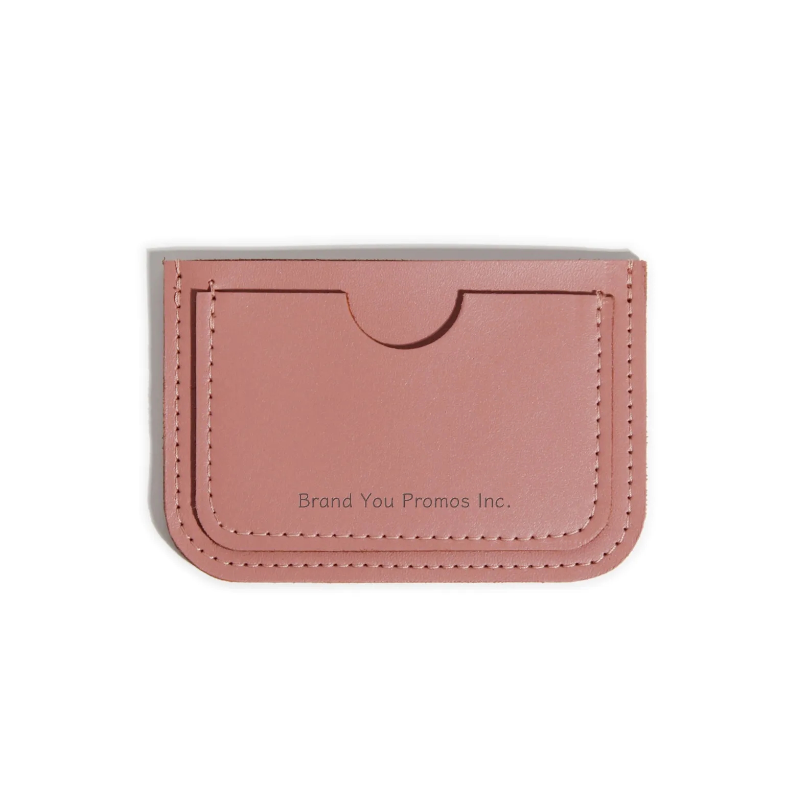 Personalized Leather Card Case Wallet Monogram Holder