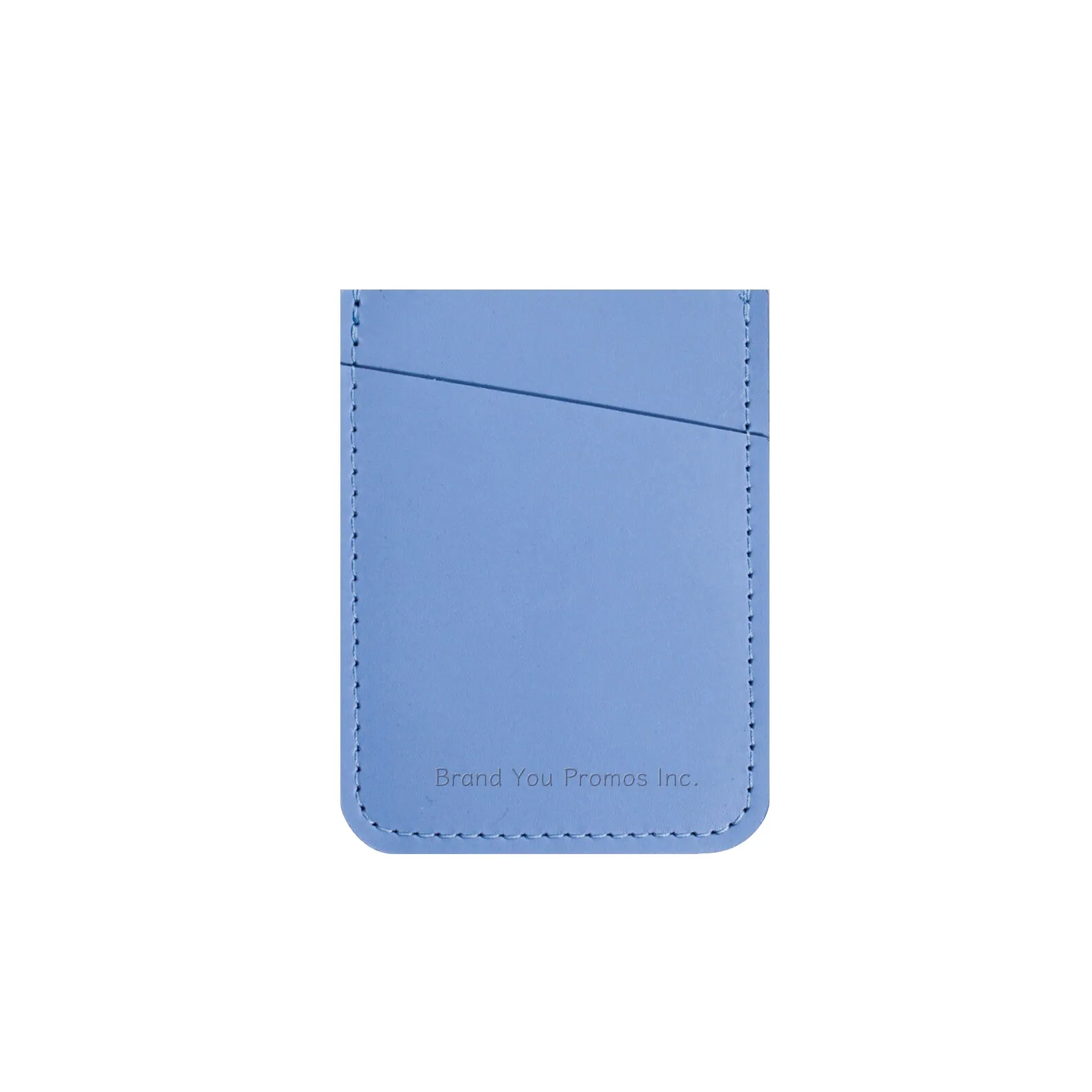 Personalized Minimalist Monogram Leather Slim Card Case