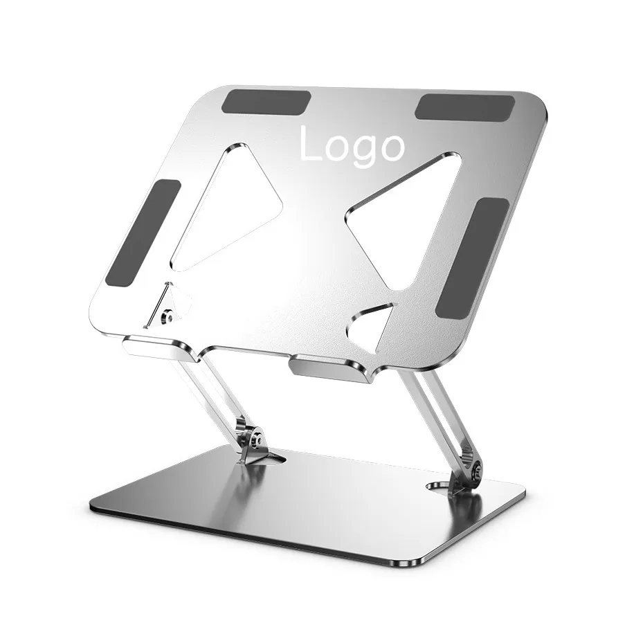Adjustable Laptop Stand w/ 360 Degree Rotating Heavy Base