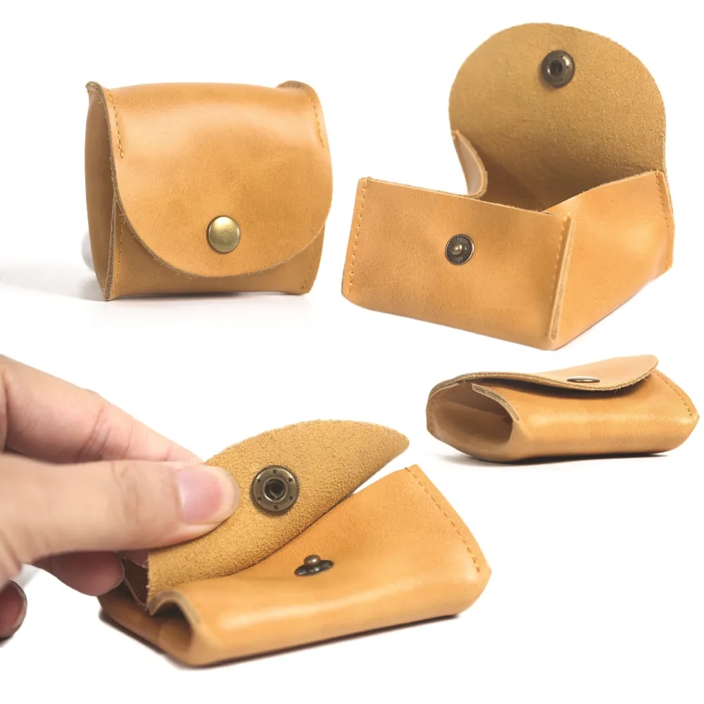 Mini Wallet Leather Pocket Coin Case