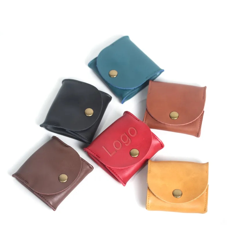 Mini Wallet Leather Pocket Coin Case