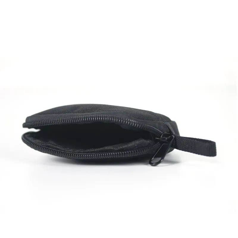 Oxford Cloth Zippered Mini Wallet with Strap