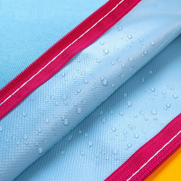 A4 Waterproof Double Layer File Bag with Side Handles