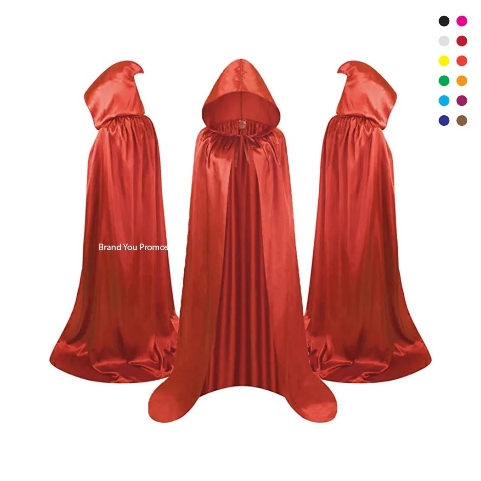 Adult Halloween Floor-Length Castle Cloak