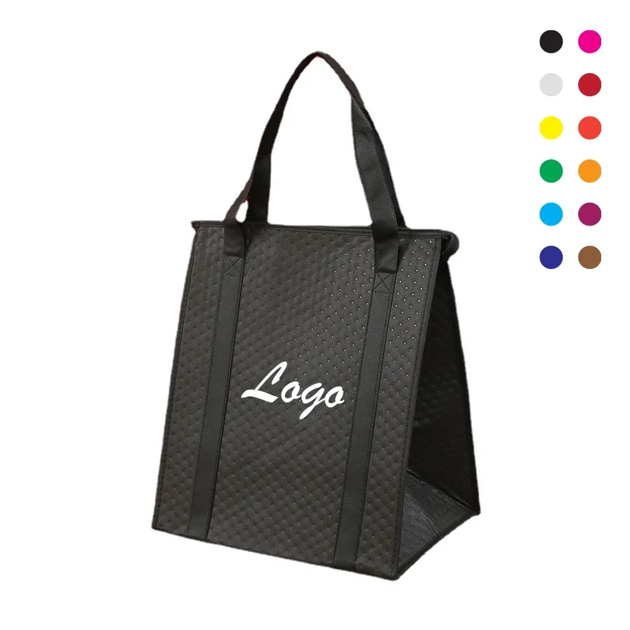 Polka Dot Non-Woven Picnic Takeout Insulation Bag