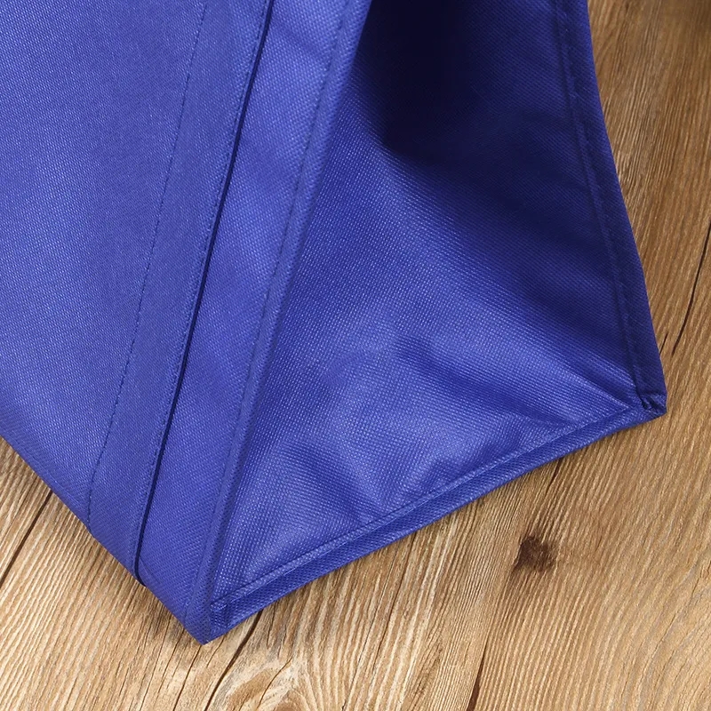 Zippered Non-Woven Insulation Takeout Bag w/ Front Pocket