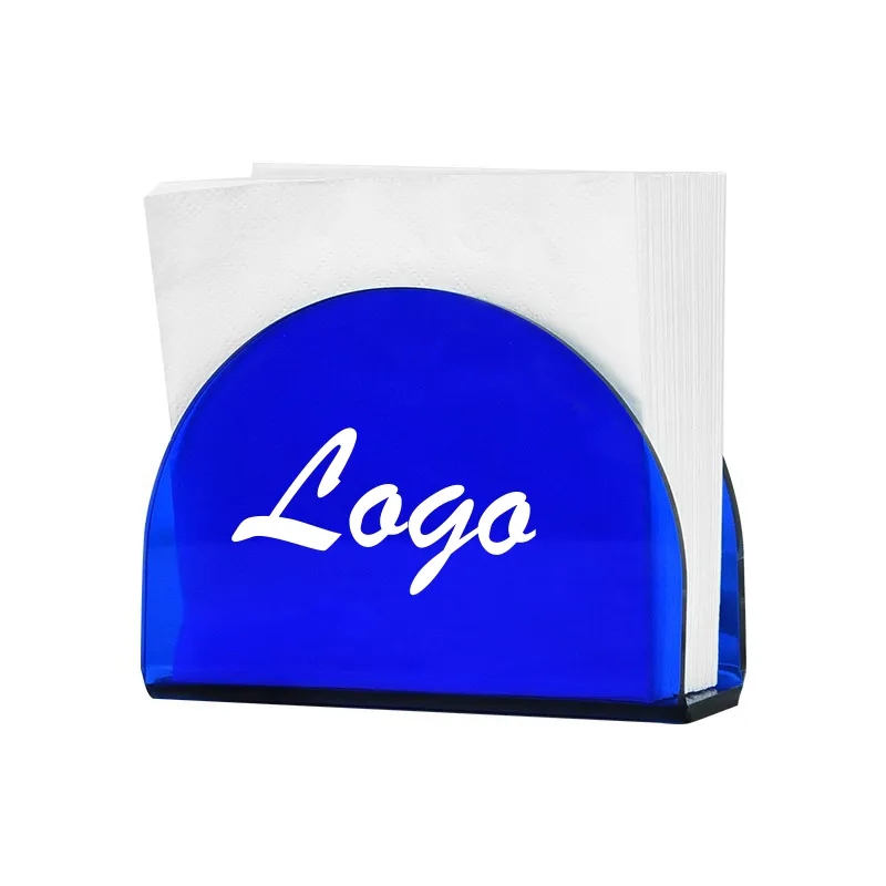High-Quality Clear Acrylic Tabletop Tissue Holder