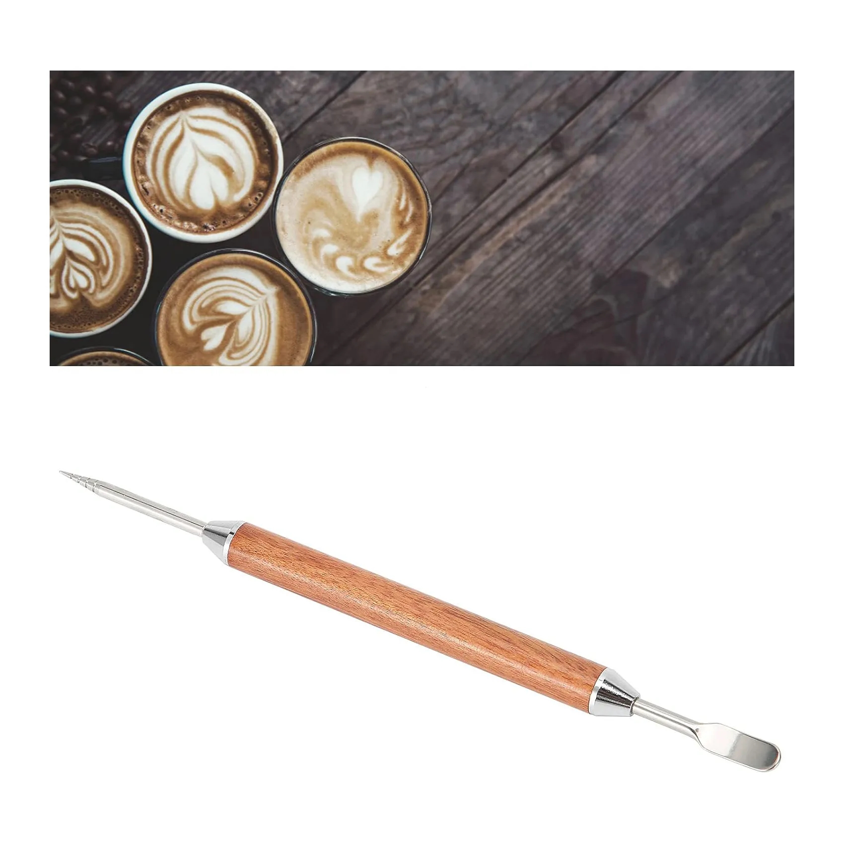 Stainless Steel Coffee Latte Art Needle