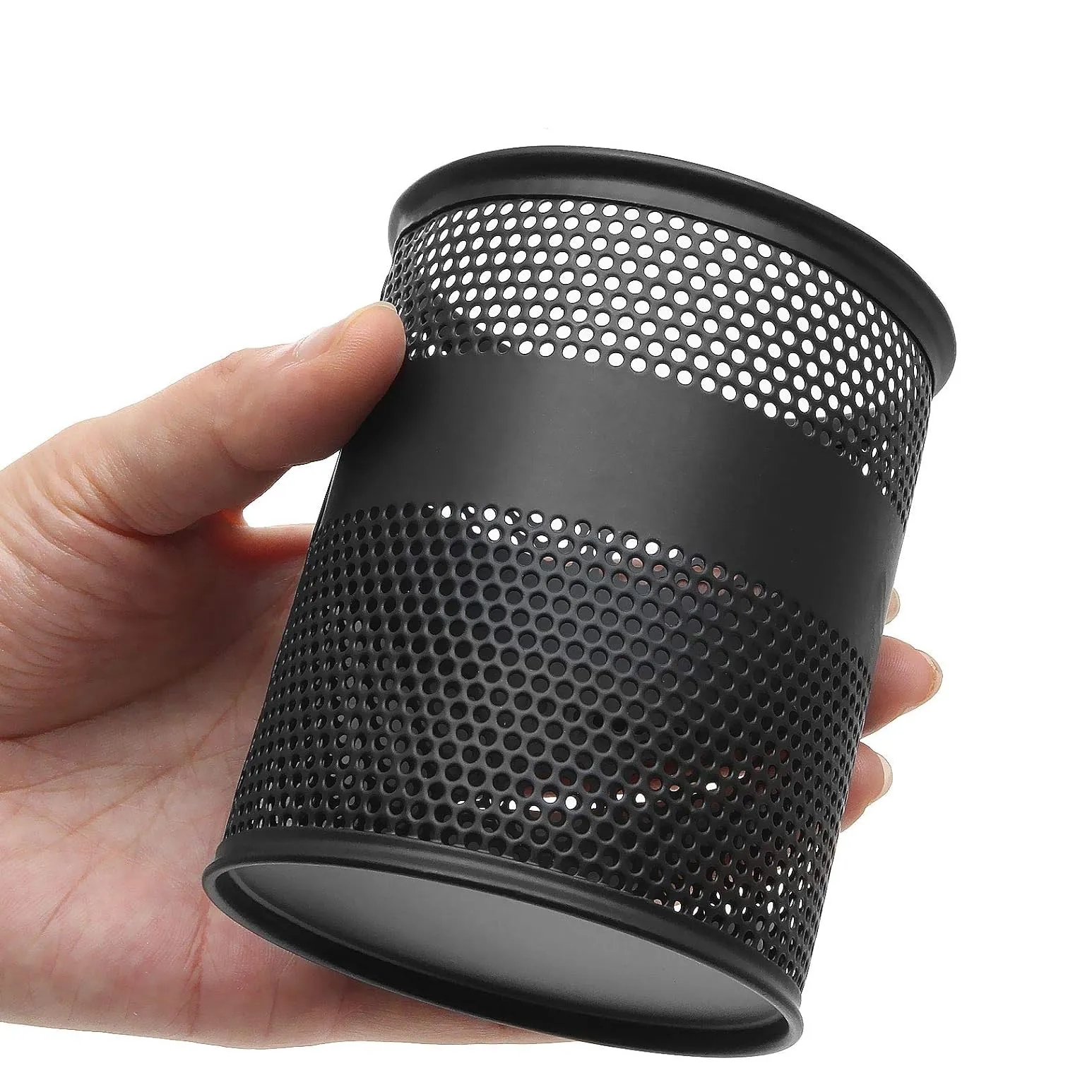 Office Mesh Pen Holder for Desk - All-Purpose Pencil Cup