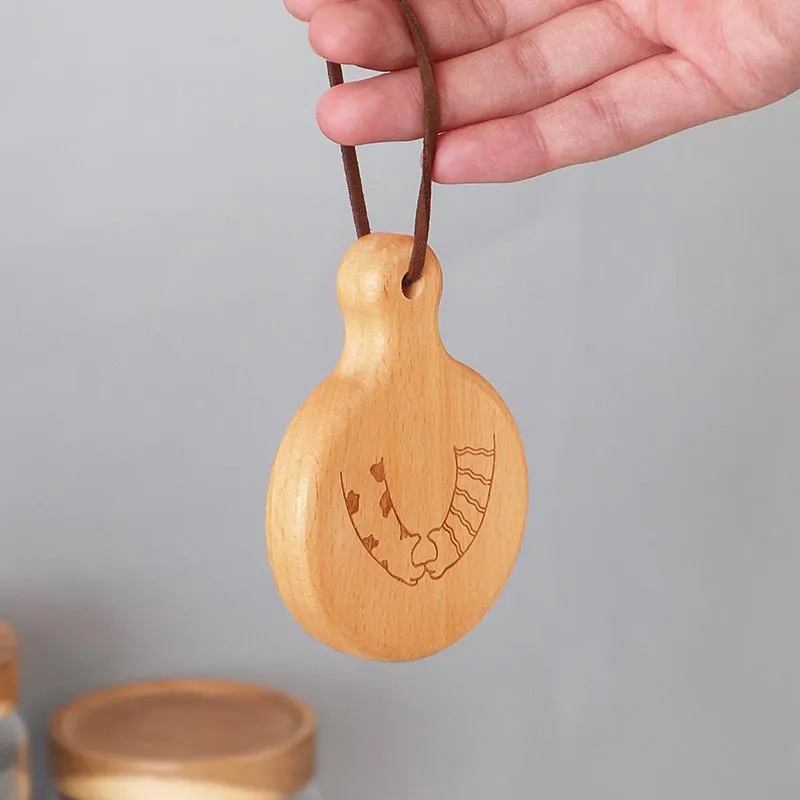 Wooden Beer Bottle Opener w/ Handle and Magnet
