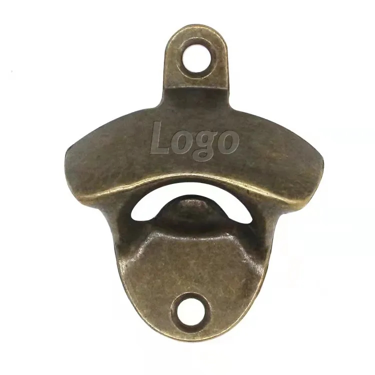 Vintage Rustic Wall Mount Bottle Opener for Bars & Homes