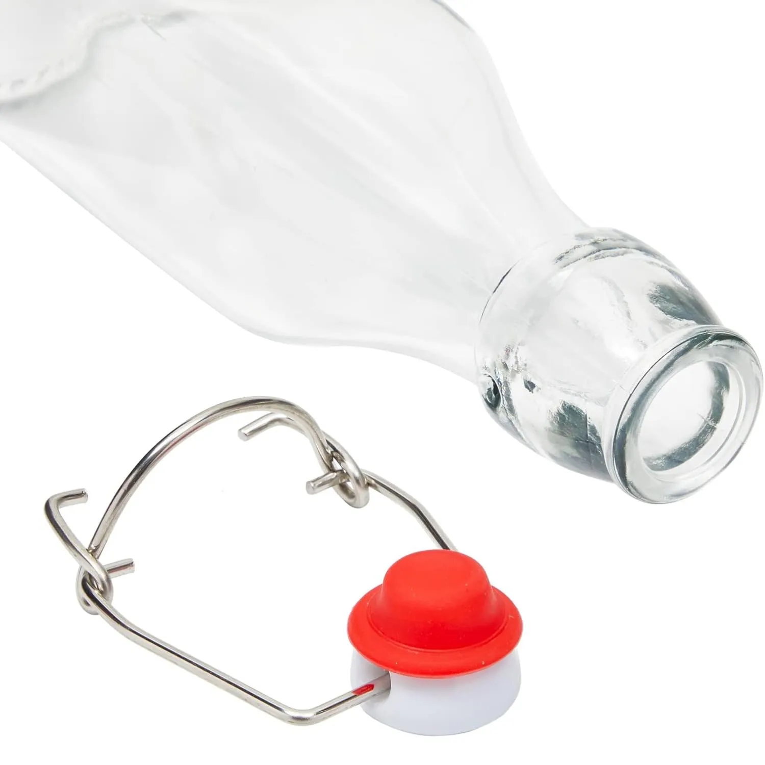 16 fl. oz. Swing Top Glass Bottle - Home Brewing & Beverages