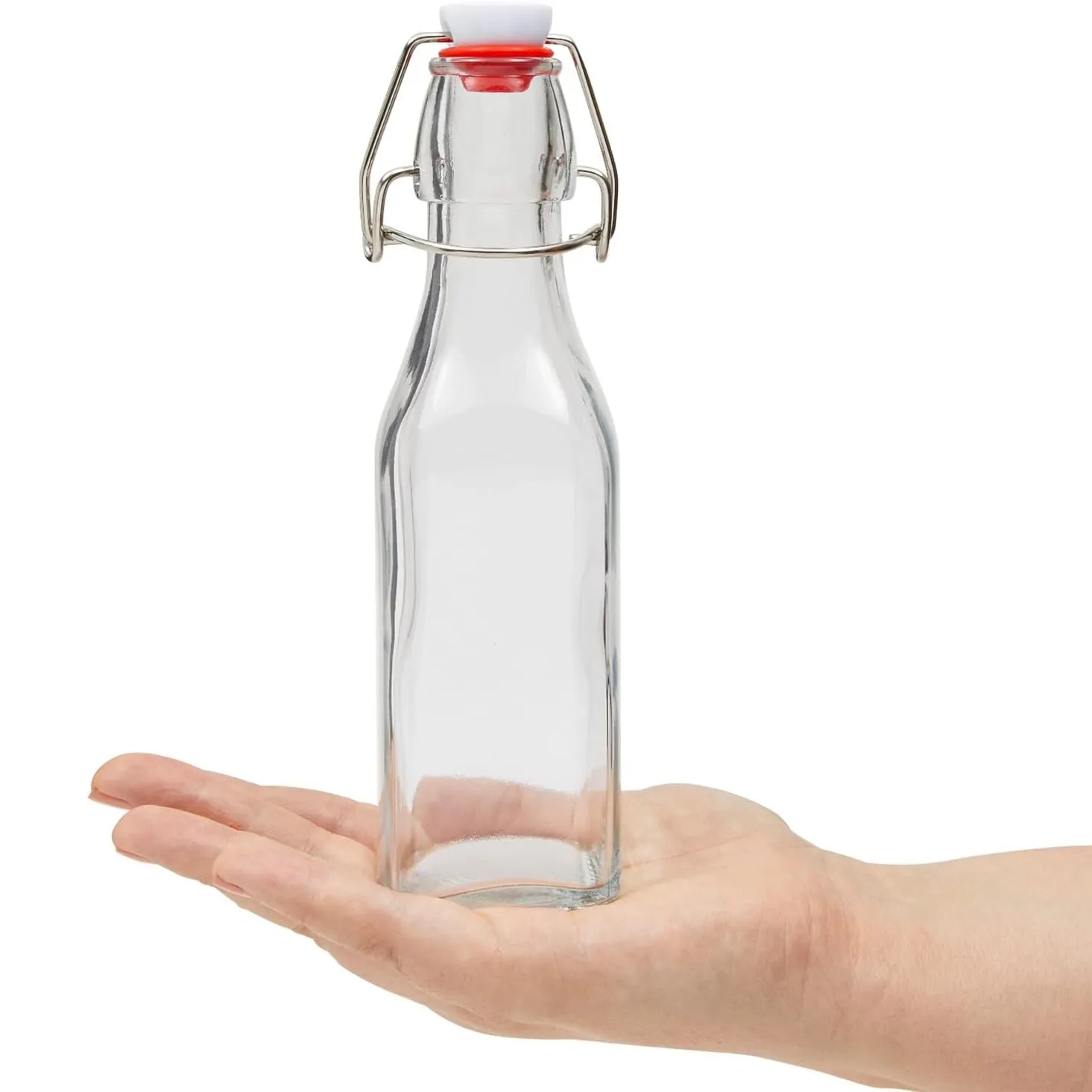 16 fl. oz. Swing Top Glass Bottle - Home Brewing & Beverages