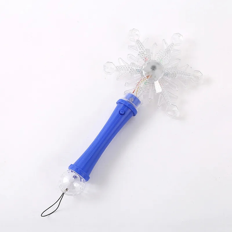 LED Snowflake Flashing Stick