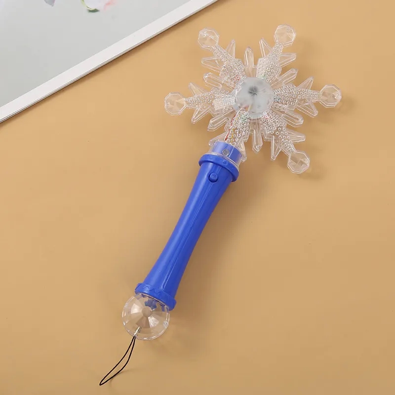 LED Snowflake Flashing Stick