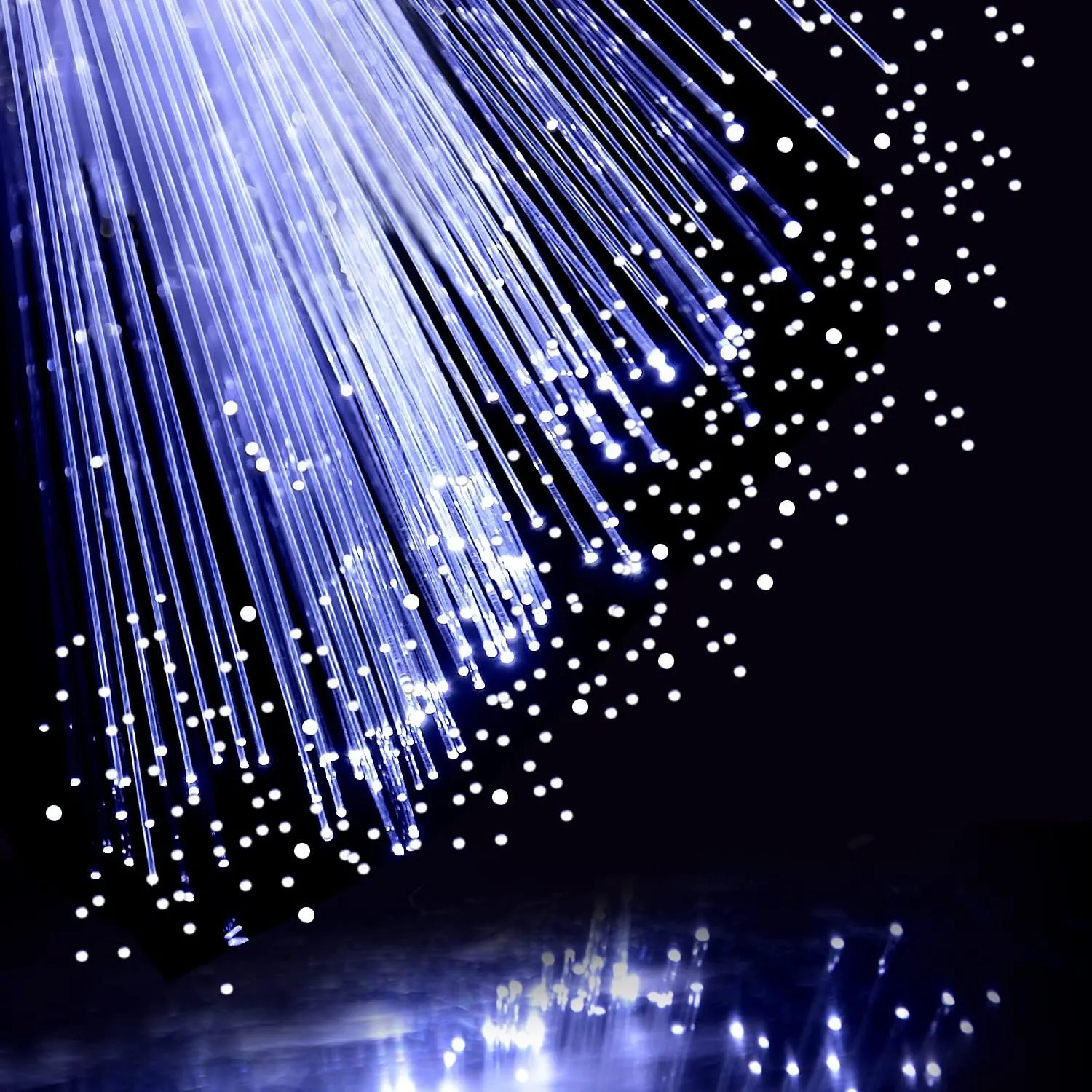 LED White Fiber Optic Glow Wand – 3 Modes Party Light Stick – Brandyou ...