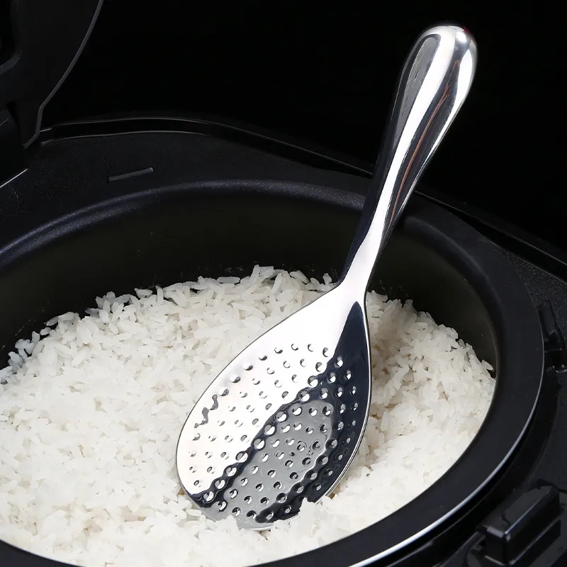 Stainless Steel Non-Stick Rice Paddle & Serving Spoon
