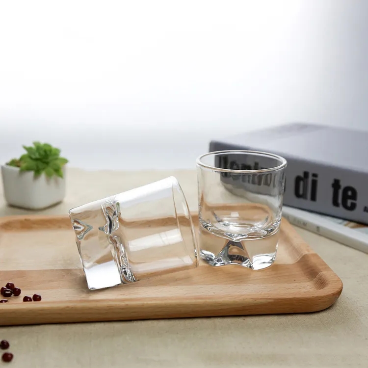 5oz Classic Clear Whiskey Glass with Heavy Base
