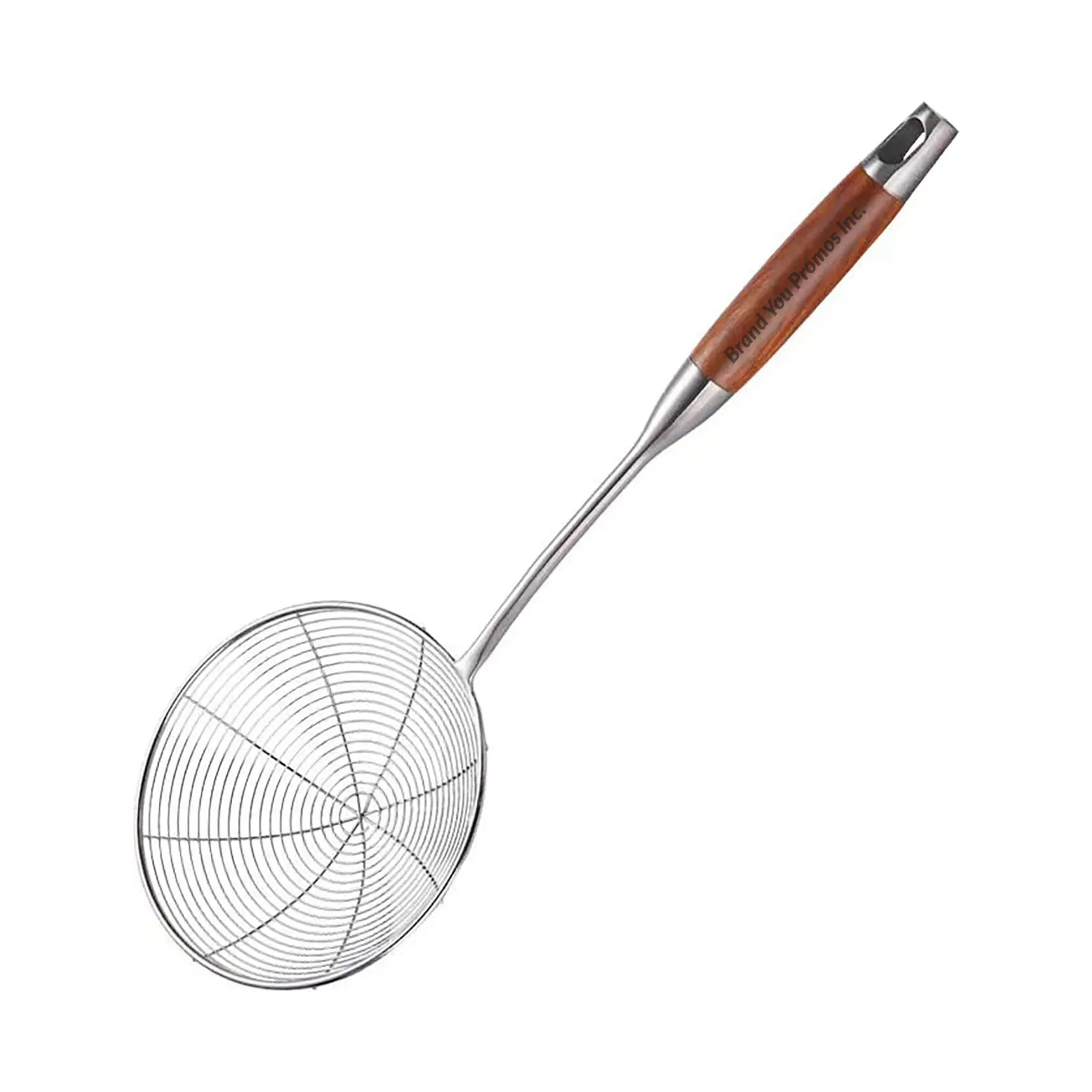Versatile Stainless Steel Spider Strainer with Handle