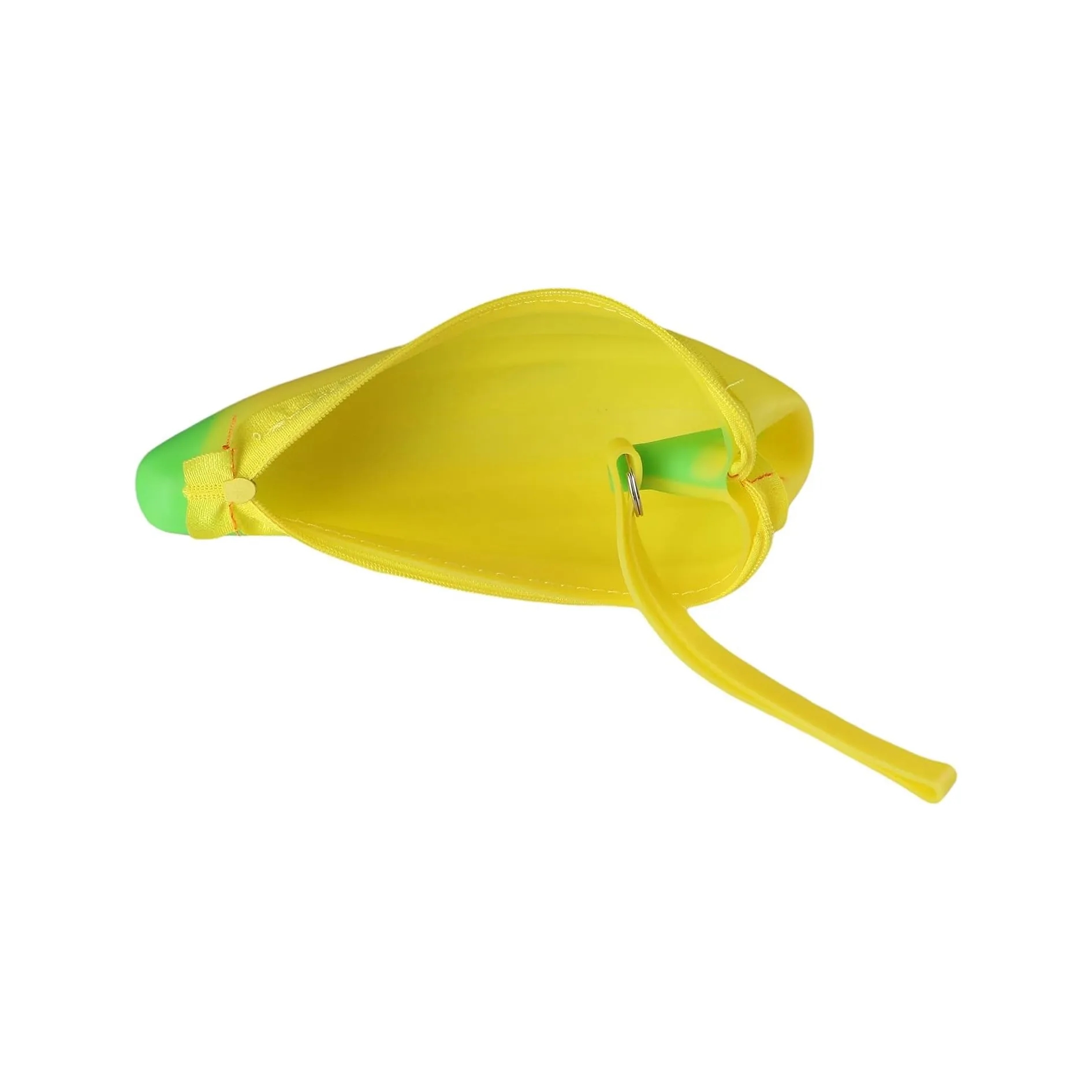 Banana-Shaped Silicone Coin Purse Novelty Pouch
