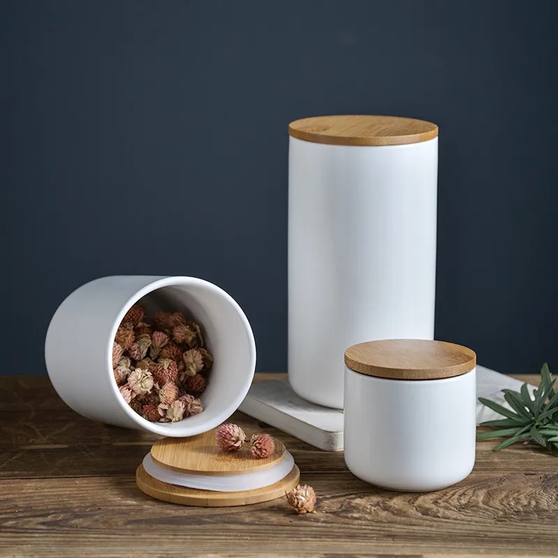 Multipurpose Ceramic Kitchen Storage Jar w/ Airtight Seal