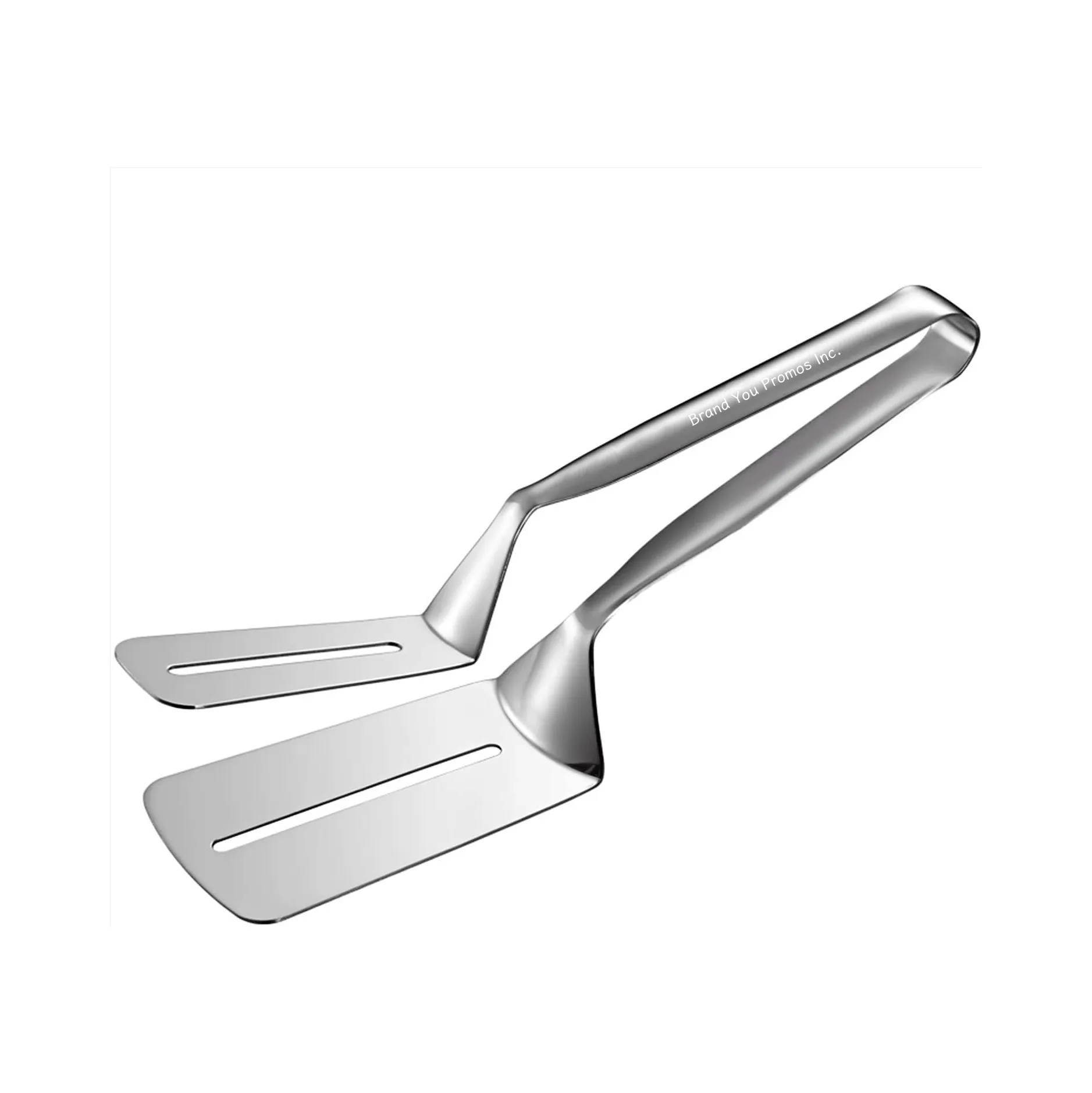 10" Multi-Purpose Steel Cooking Tongs Clamps Spatula