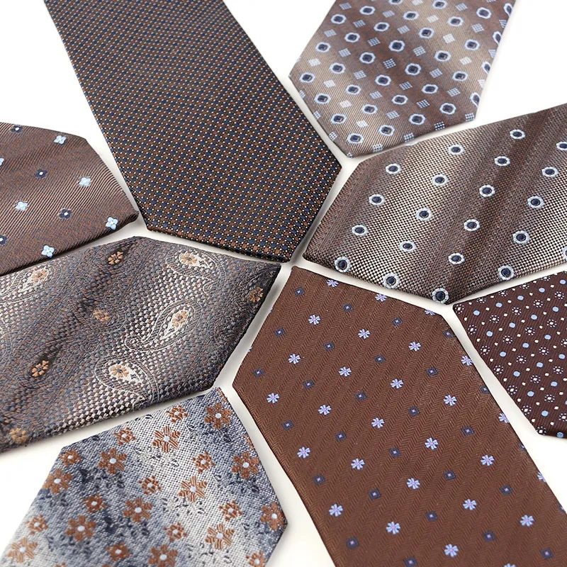 Custom Patterned 100% Silk Men's Ties