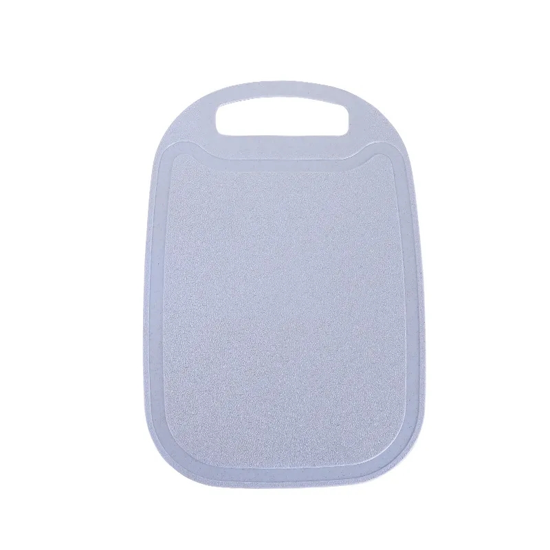 Wheat Straw Chopping Board with Grooves & Handle