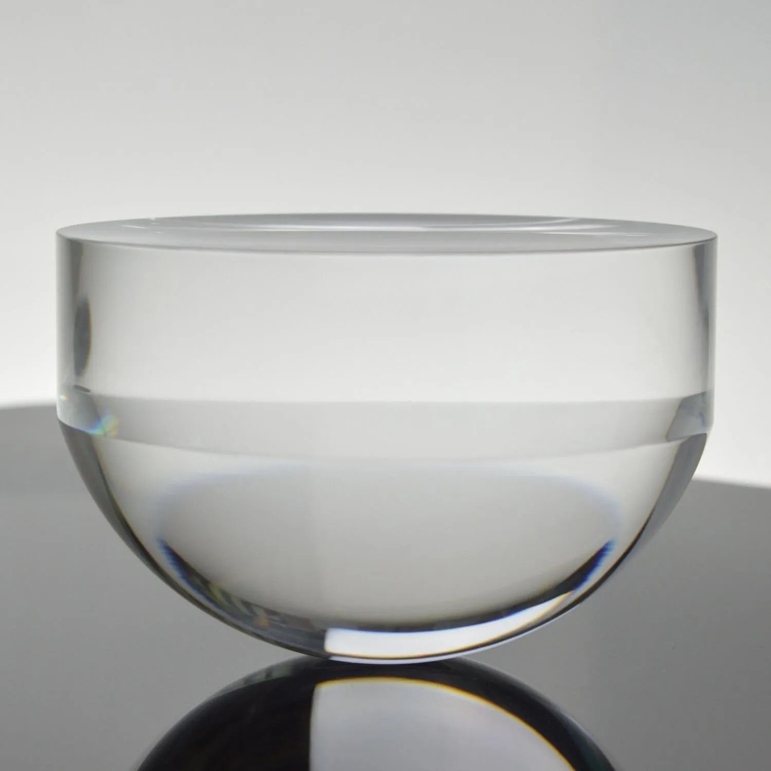 4" Crystal Glass Magnifying Dome Paperweight