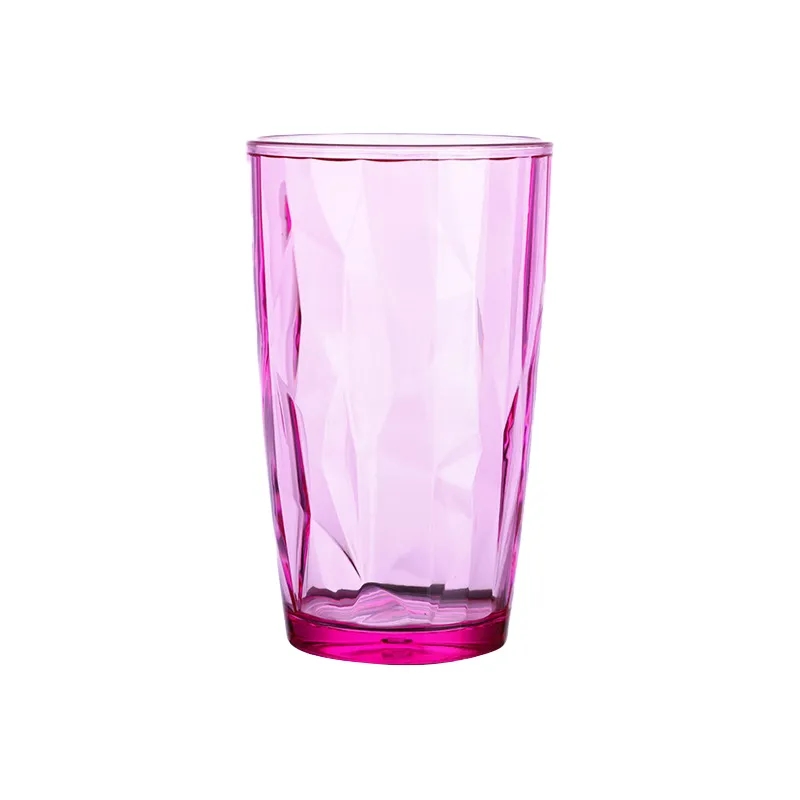 16 oz Plastic Clear Acrylic Tumblers Drinking Glasses