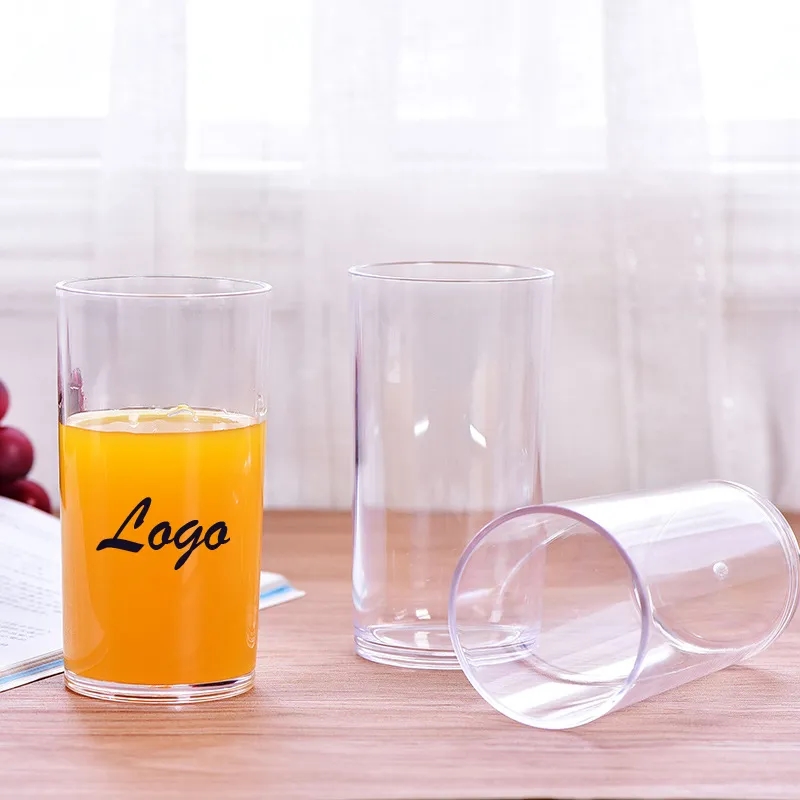 Durable 10 oz Clear Plastic Tumblers - Reusable & Dishwasher
