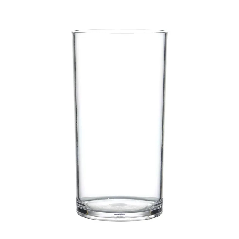 Durable 10 oz Clear Plastic Tumblers - Reusable & Dishwasher