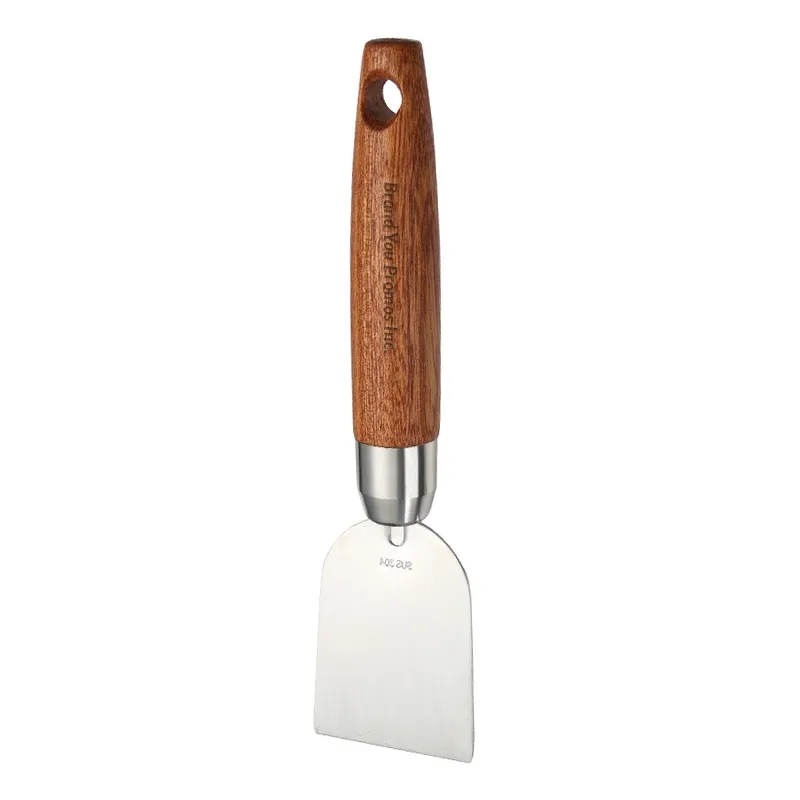 Durable 304 Stainless Steel Scraper w/ Wooden Handle