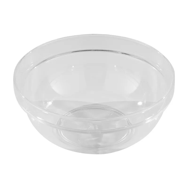 8 Inch Break-Resistant Clear Acrylic Serving Bowls