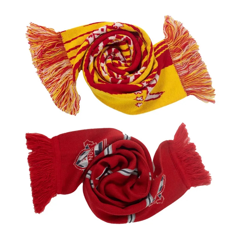 Classic Double-Sided Soccer Knit Scarf